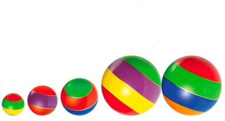 Купить Мячи резиновые (комплект из 5 мячей различного диаметра) в Губкине 