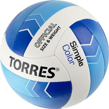Купить Мяч волейбольный Torres Simple Color любительский р.5 в Губкине 